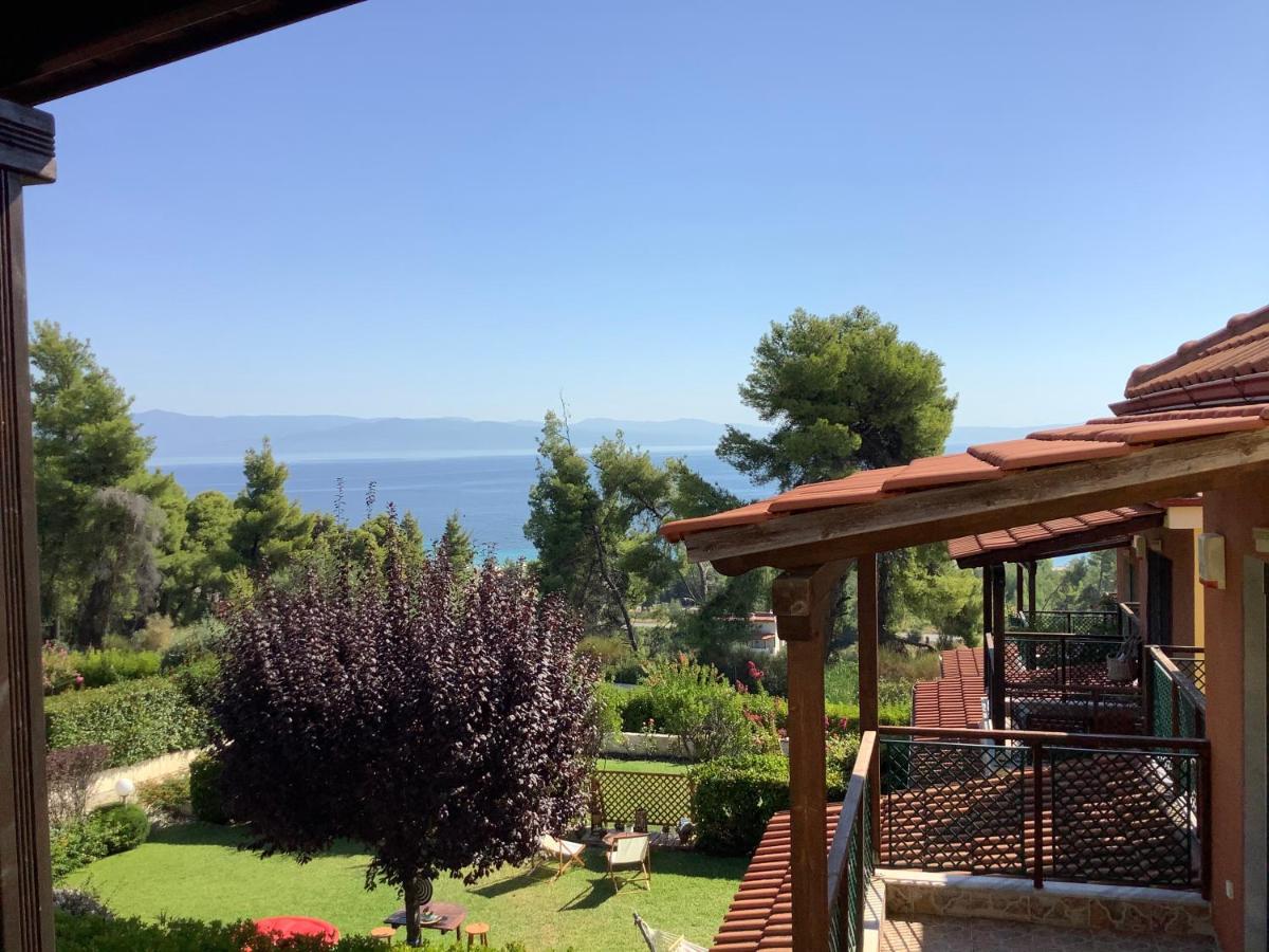 Amazing Villa With Views Sea In Paliouri Exterior foto